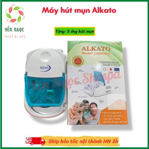 Máy hút mụn Alkato siêu khỏe siêu bền tặng kèm 5 ống hút mụn