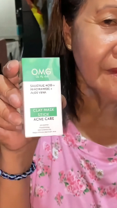 OMG Oh My Girl Salicylic Acid + Niacinamide + Aloe Vera Clay Mask Stick Acne Care