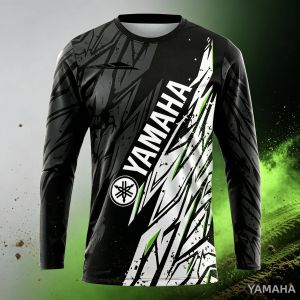 Yamaha | YAMAHA 2026 Bộ Đồ Đua Xe Đạp SBK Dành Cho Nam Mùa Hè Mới Thoáng Khí Nhanh Khô Tay Dài Rộng Rãi Cỡ Lớn Áo Thể Thao Xe Máy Địa Hình