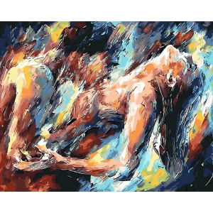 Frameless Town Landscape Picture Style Diamond Art Painting Kit Mosaic Cross Stitch for Modern Home Wall Art Decor 40x50cm