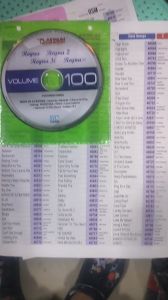 Platinum KAPITAN T SERIES/REYNA 3c/ REYNA 4/ REYNA SE SONGBOOK & UPDATED CD SET. Vol.100