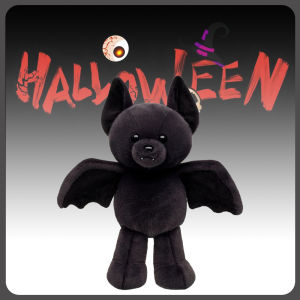 30cm High Quality Build A Bear Posable Halloween Bat Plush Toys Movie Stuffed Bat Animals Toys for Kids Birthday Halloween Gifts