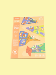Đồ Chơi Gấp Giấy Máy Bay Cho Bé - Mideer origami airplane paper MD4097