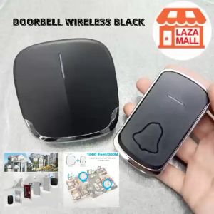 WIRELESS DOORBELL SMART HOME SECURITY WELCOME CHIME KIT WATERPROOF CORDLESS DOOR / LOCENG PINTU TANPA WAYAR / KALIS AIR HUJAN