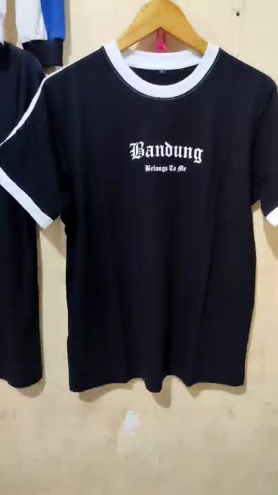 T-SHIRT kaos baju distro BANDUNG BELONGS TO ME / kaos persib / kaos pria wanita terlaris