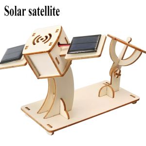 Diy solar-powered childrens science and education experimental toys hand-assembled models science and education toys