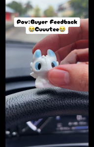 Toothless Couple Action Figure Decorative Accessories Car Interior Decoration Desktop Ornament Automotive Car Interior Décor Russian Dragon Headset Action Figures