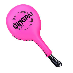 GINGPAI | Taekwondo Boxing Pad Sanda Training Foot Hand Kick Target for Kids Adult Boxer Training PU Thickened MMA Kicking Pads