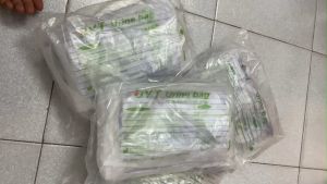 Bịch 10 cái Túi đựng nước tiểu y tế dọc dung tích 2000ml