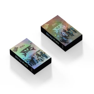 55-Piece SKZ Stray Kids Mini Card Album ATE Lomo Celebrity Cards Chinese Style Print Postcards for Business And Cultural Use