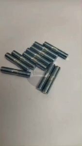 2 PCS BAUT TANAM KNALPOT VARIO M7 7X7X35 BEAT PCX SPACY SCOOPY 125 150 BAUD 11 KUNCI 10 MOTOR MATIC MANIFOLD MANIFOL MANIPOLD PANJANG 35MM 35CM 35 CM