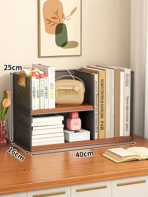 Organizing Multi-layer Bookshelf for Desk
