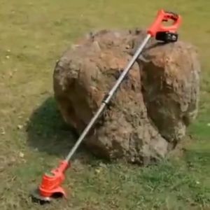 Electric Grass Cutter Lawn Mower Rechargeable Lithium Battery Cordless Gras & Adjustable Pruning Cutter Garden Yard Tool