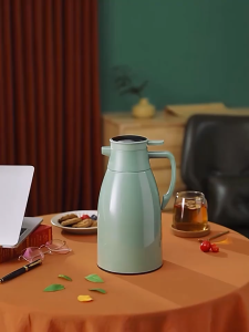 Water Bottles Camping Water Kettle Coffee Carafe Dispenser Hot Beverage Dispenser Water Beverage Dispenser Hot Water Kettle Green