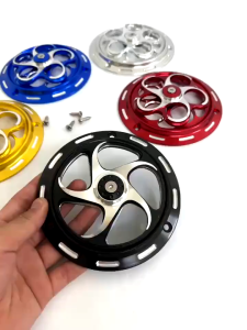 【Vận chuyển nhanh】Quạt gió xoay nhôm CNC dày gắn VISION VESPA SCOOPY [Mẫu O]