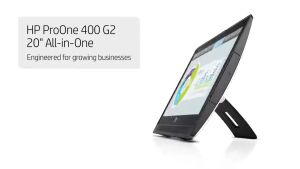 Komputer All in One pc HP ProOne 400 G2 core i3 6th gen ram 4gb ssd 128gb