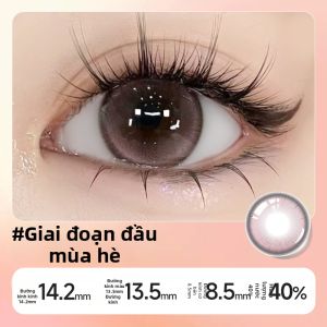 Mắt Kính Kontakt Màu Đường Kính Trung Nhỏ 6 Tháng Sử Dụng Một Lần