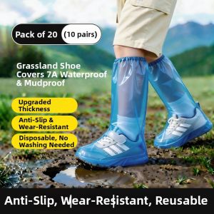 RAINCATO | Disposable Waterproof Slip-resistant Rain Shoe Covers