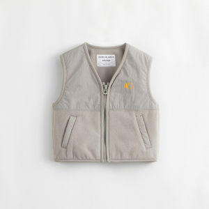 Marc&Janie | Spliced Polar Fleece Vest for Boys and Girls Autumn Spring
