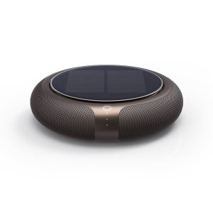 Solar Powered Desktop Air Purifier Car Smoke Odor Removal New Car Deodorizer Fog Mist Removal Vehicle Mounted Air Cleaner