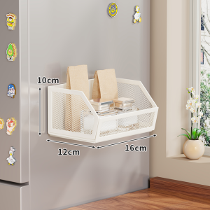 evesigar | Magnetic Spice Organizer Refrigerator Side Shelf