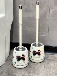 2025 New Wall-Mounted Toilet Brush Set Household Cleaning Tool No Dead Angles Bathroom Toilet Cleaning Tool Kit