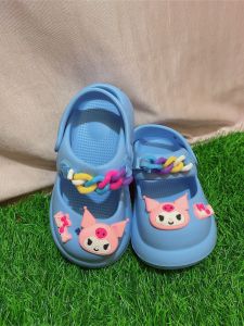 Sandal Slop slipOn Sandal Anak Perempuan Sandal Slop Rantai Sandal Rantai Kuromi