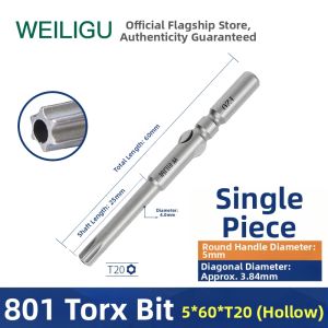 weiligu | Flower Hexagonal Solid 4C Electric Screwdriver Bit 60mm