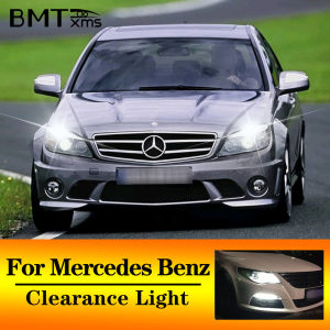 BMTxms 2pcs T10 W5W LED Clearance Light Parking Lamp Canbus For Mercedes Benz W204 C300 C350 C63 2008-2012 C230 C260 C180 C200