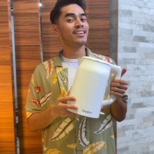 Gaabor 2L Kettle Steam Induction Rapid Boiling Triple Safety Protection EK20M-WH01A