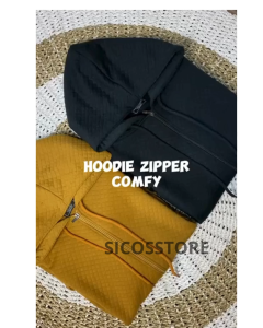 Jaket Hoodie Comfy Keren Sembilan Warna Lima Size Jaket Comfy Sweater