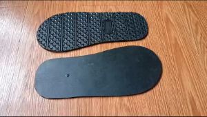 Sol Potong Outsole Sandal Alas Bawah Sol Sepatu Karet Mentah Rubber Sarang Tawon Hitam