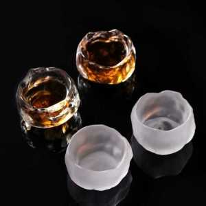 Antique-Style Japanese Glass Tea Cup