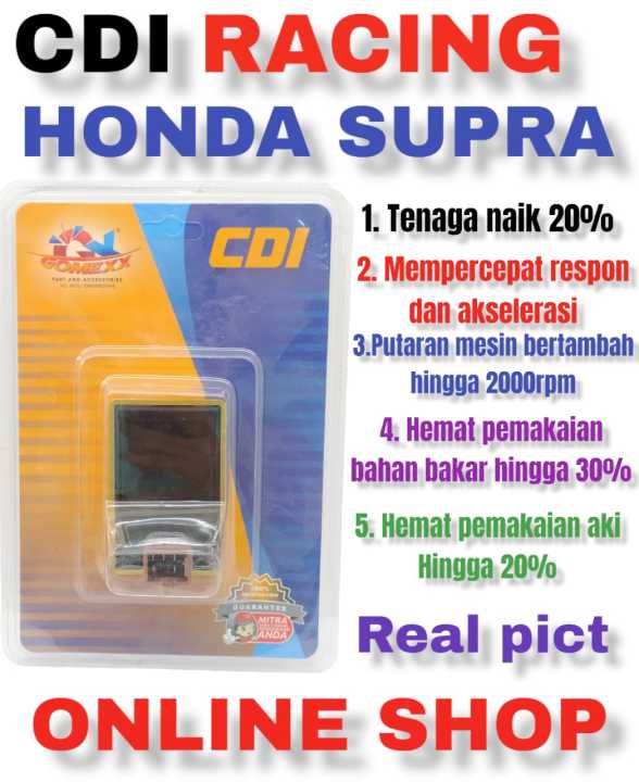 CDI RACING EXTREME Win Supra Prima Grand Suprapit Suprait New Racing Unlimatate Tenaga Naik 20 Persen