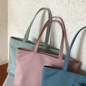 Totebag #1817 Wanita Waterproof Warna Pastel Modifei Bags Fashion Totebag Large