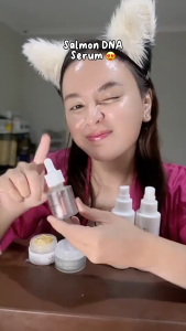 KYMM SKIN DNA Salmon Mochi Skin Serum 20ml | Serum Anti Aging Mencegah Tanda Penuaan