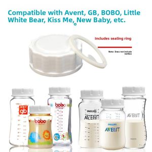 Philips Avent Newborn Wide Neck Bottle Sealing Cap Breast Milk Preservation Storage Cover Bobo New Be Good Child