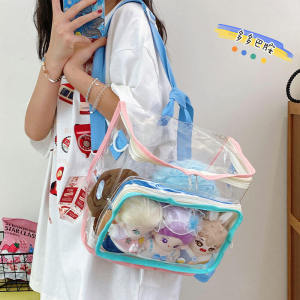 Transparent Barji Millet Cartoon Backpack Baby Bag New Arrival Ins Japanese Cute Young Adult Dopamine Shoulder Bag Backpack