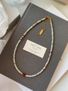 CAFFTI | Natural Freshwater Pearl Colored Light Luxury Necklace