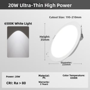 Philips | Ultra-thin Recessed Downlight 75mm