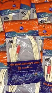 Dây 3.5mm ra 2 AV chính hãng CHOSEAL. (3m). ( mẫu mới 2020)