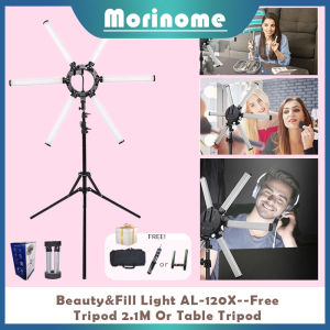 ✨BISA COD & Garansi✨Professional Starlight Makeup Ring Light Besar Portable Fill Light LED BAR HD AL-120X BI-COLOR 3200-5600K Nitecore-Extreme Mengisi Cahaya Riasan mengisi cahaya Glamlight XY