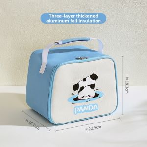 Insulated Portable Aluminum Foil Lunch Bag
