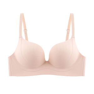 Miiow | Wireless Womens Underwear Breathable Seamless Gather Small Chest Anti-Sagging Comfortable Sensation Naked Feeling Beautiful Back Bra