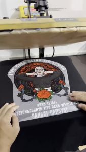 Kaos Distro Pria Tipu Daya Setan itu Lemah Vol 2 Akan Tetapi Sesungguhnya Tipu Daya Wanitu itu Dahsyat Combed 30s