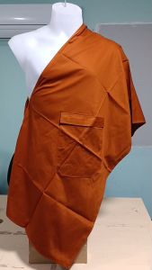 เสื้อ ผ้าพระ อังสะ สะไบ ปล่อย 1 กระเป๋า ผ้าซัลลายสอง  อังษะ พระ เณร สังฆภัณฑ์ (ร้านเพื่ิอนบุญ)