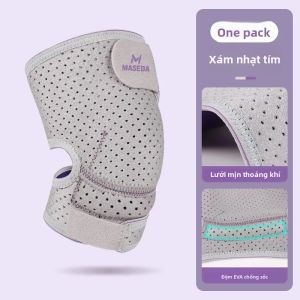 Đai Hỗ Trợ Đầu Gối Có Dây Đeo Điều Chỉnh Nhẹ Thoáng Khí Thiết Kế Đục Lỗ Hỗ Trợ Nén Khớp Xương Bánh Chè Bảo Vệ Đầu Gối Dành Cho Thể Thao Và Thể Dục.