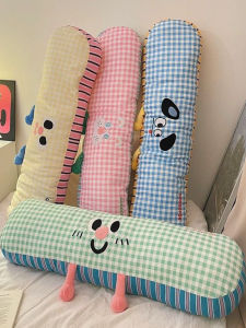 Gối Ngủ Mùa Hè Bằng Lụa Băng Có Thể Tháo Rời Có Lõi Hình Tròn Dùng Cho Người Lớn Dùng Cho Người Ngủ Bên Hông Đệm Ghế Sofa Bằng Vải