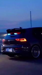 AI Voice Control Car LED Display Lamp App Remote Control Programmable LED Matrix Sign USB Car Window LED Screen Ambient Light