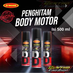 BURGARI RESTORER PENGKILAP DAN PENGHITAM BODY MOTOR 500 ML